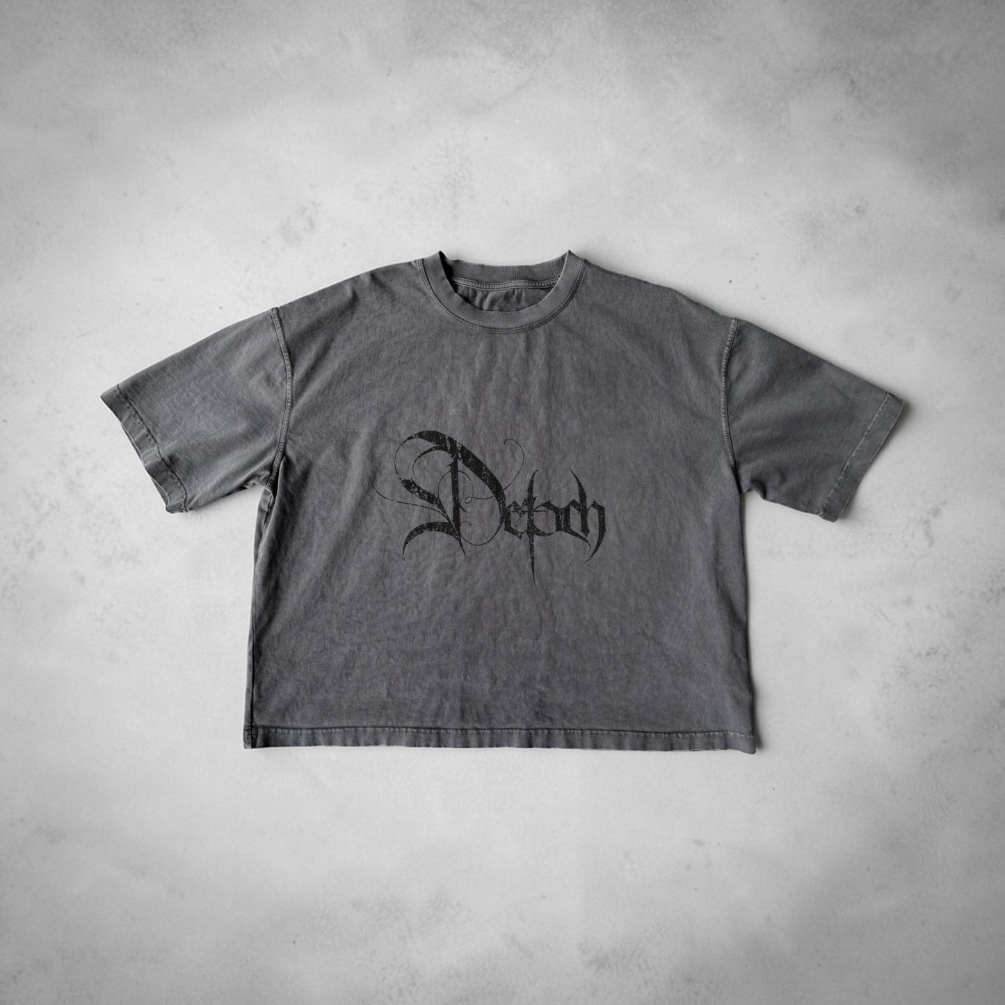 GREY CROSS TEE